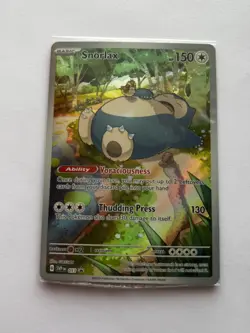Snorlax 051 Sv: Scarlet & Violet Promo Cards Holo Sealed - Image 1