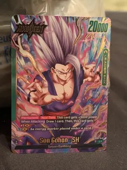 Son Gohan : SH FB09-049 Leader Alternate Art Dual Evolution Dragon Ball Card Eng - Image 1