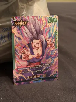 Son Gohan : SH FB09-049 Leader Alternate Art Dual Evolution Dragon Ball Card Eng - Image 2