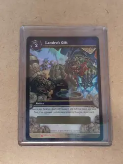 Landro's Gift Unscratched WoW World Of Warcraft TCG Loot Card - Image 1