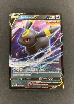 Umbreon V SWSH203 Promo SWSH: Sword & Shield Promo Cards Pokemon Card - Image 1