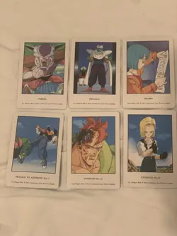 Dragon ball Z hero collection series one 6 card lot #5 - Image 1