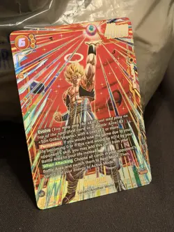 Gogeta SCR FB09-122 Secret Rare ⭐ Alternate Art Dual Evolution Dragon Ball Card - Image 1
