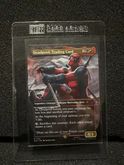Deadpool, Trading Card - Secret Lair SLD Deadpool MTG Magic the Gathering - Image 1
