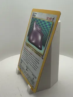 Pokemon TCG Fossil Ditto 3/62 Holo Rare Basic 50 HP English Card - NM - Clean! - Image 5