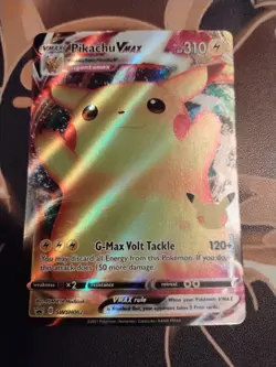 Pikachu VMAX SWSH062 SWSH: Sword & Shield Promo Cards Holo-NM - Image 1