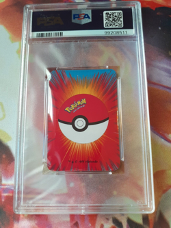 1999 Pokemon Pikachu 3 of Clubs Bicycle Mini Poker Playing Card PSA 10 Gem Mint - Image 2