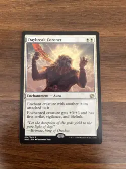 Magic: The Gathering Daybreak Coronet 014/249 Modern Masters 2015 Rare Card - Image 1