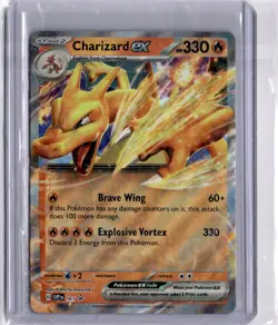 🔥Charizard ex 161 Sv: Scarlet & Violet Promo Cards Holo Pokemon TCG🔥 - Image 1