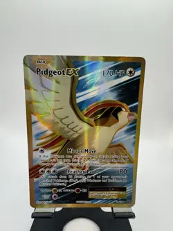 Pidgeot EX 104/108 Evolutions Full Art Ultra Rare Holo Pokemon Card - Image 1