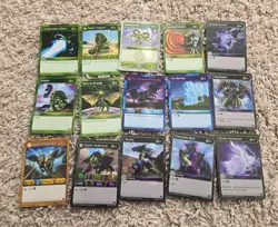 Bakugan Armored Batrix & Ramparian Ultra Baku 4 Balls 47 Cards 19 Tiles And More - Image 5