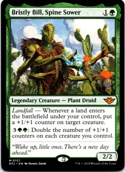 Bristly Bill, Spine Sower 157 Promo Pack: Outlaws of Thunder Junction NM MTG - Image 1