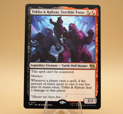 Tokka & Rahzar, Terrible Twos | 171 | Rare | Regular | TMNT | StorePromoEligible - Image 1