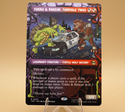 Tokka & Rahzar, Terrible Twos | 252 | Rare | Showcase | Regular | TMNT - Image 1