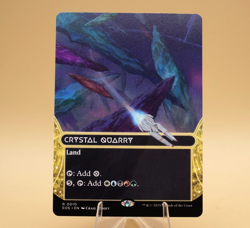 Crystal Quarry | 10 | Rare | Borderless | Regular | EOS | MTG | Pack Fresh - Image 1