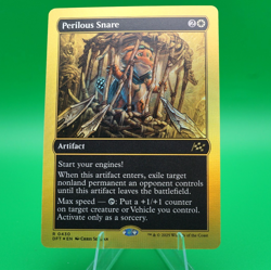 Perilous Snare | #430 | Rare | First-Place Foil | Aetherdrift | Magic | 2025 - Image 1