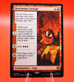 Maximum Carnage | 83 | Rare | Regular | MTG | Spider-Man | Store Promo Eligible - Image 1