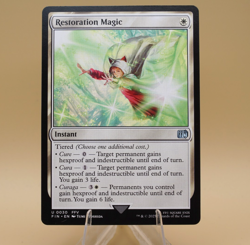 Restoration Magic | 30 | Unc | Reg | MTG | Final Fantasy | Store Promo Eligible - Image 1
