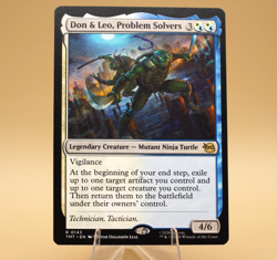 Don & Leo, Problem Solvers | 143 | Rare | Regular | TMNT | Store Promo Eligible - Image 1