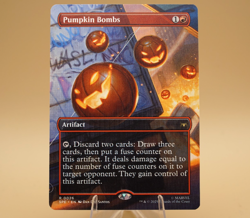 Pumpkin Bombs | 26 | Rare | Borderless | Regular SPE | Magic | 2025 | Eternal - Image 1