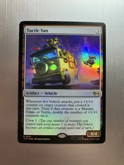 Turtle Van - 181 - MTG: Teenage Mutant Ninja Turtles - Rare - Foil - Image 1