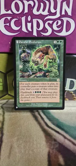 Magic the Gathering Parallel Evolution the List Green LP - Image 1