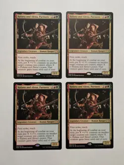 4x Halana And Alena, Partners - Crimson Vow - Near Mint - MTG - Image 1