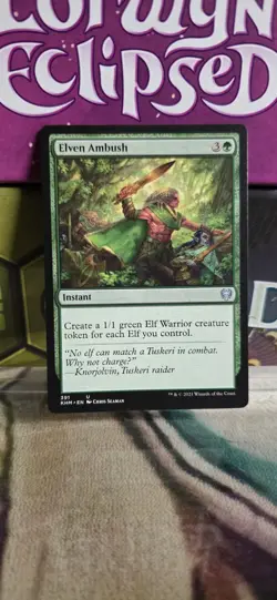 Mtg-Elven Ambush- Kaldheim - Regular - Image 1