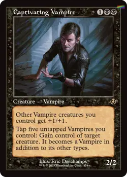 Captivating Vampire (Retro Frame) [INR - 374] - NM [Foil] TCG MTG - Image 1
