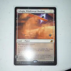 Magic: The Gathering Adagia, Windswept Bastion Edge of Eternities Mythic Land 2… - Image 1