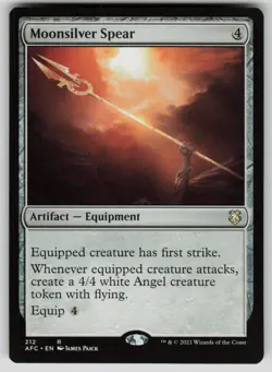 Moonsilver Spear Normal R Commander: Adventures in the Forgotten Realms 212 NM - Image 1