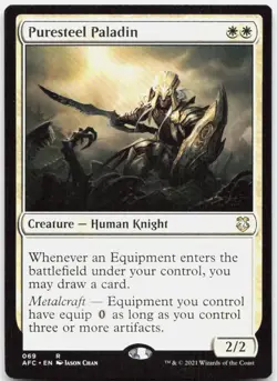 Puresteel Paladin *Non-Foil* AFC 69 NM - Image 1