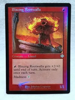 Blazing Rootwalla 0404 Foil Uncommon Modern Horizons 2 - Image 1