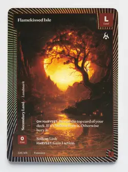 Wonders Of The First Existence - Flamekissed Isle - Common Foil #336 - Image 1