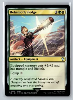 Behemoth Sledge Commander: FINAL FANTASY 320 Uncommon - Image 1