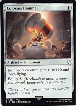 Colossus Hammer Normal U Commander: FINAL FANTASY 338 NM - Image 1