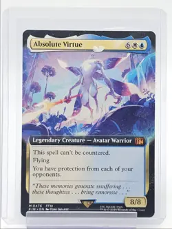 ABSOLUTE VIRTUE 2025 MAGIC EXTENDED FINAL FANTASY MYTHIC RARE Q1300 - Image 1