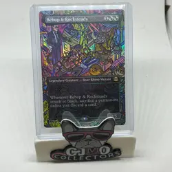 Bebop & Rocksteady (Borderless) #204 (Foil) (NM) TMT Magic MTG - Image 1