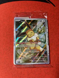 Pokemon Eevee TCG Prismatic Holo Promo Card 173 Factory Sealed NM/Mint Condition - Image 1