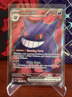 Gengar ex - 193/162 - Pokemon TCG Temporal Forces Full Art Card NM - Image 1
