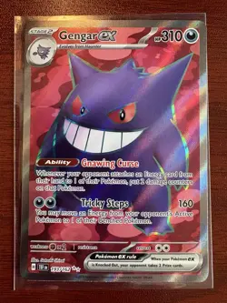 Gengar ex - 193/162 - Pokemon TCG Temporal Forces Full Art Card NM - Image 2