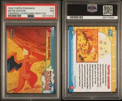 Trapped Charizard - PSA 7 - Topps Series Rainbow Foil - Pokemon Card - Image 1