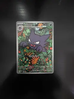 Haunter MEP027 Black Star Full Art Illustration Rare Promo Pokemon Card - NM - Image 1
