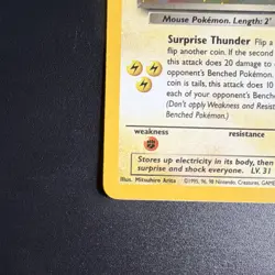 Pokemon Dark Raichu Team Rocket Holo Rare 83/82 2000 70 HP English Card - Image 4