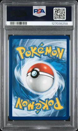 2019 POKEMON SUN & MOON COSMIC ECLIPSE #214 FULL ART/BLASTOISE & PIPLUP GX PSA 9 - Image 2