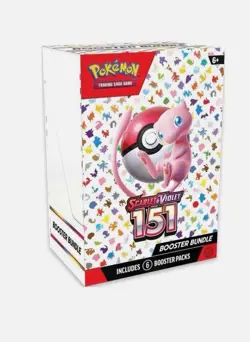 Pokemon TCG Scarlet & Violet 151 Booster Bundle Sealed New (6 packs) - Image 1