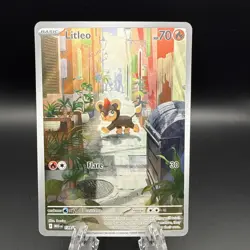 Litleo Pokemon TCG Mega Evolutions 139/132 Illustration Rare (Near Mint) - Image 1