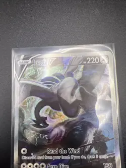 Pokemon TCG Lugia V Alt Art Silver Tempest 186/195 - Image 5