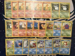 x200 Pokemon Vintage LOT - Charmander Charmeleon Squirtle + 1st Edition - Image 1