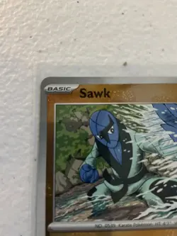 Pokemon TCG White Flare Sawk Masterball 049/086 Holo English - Image 4